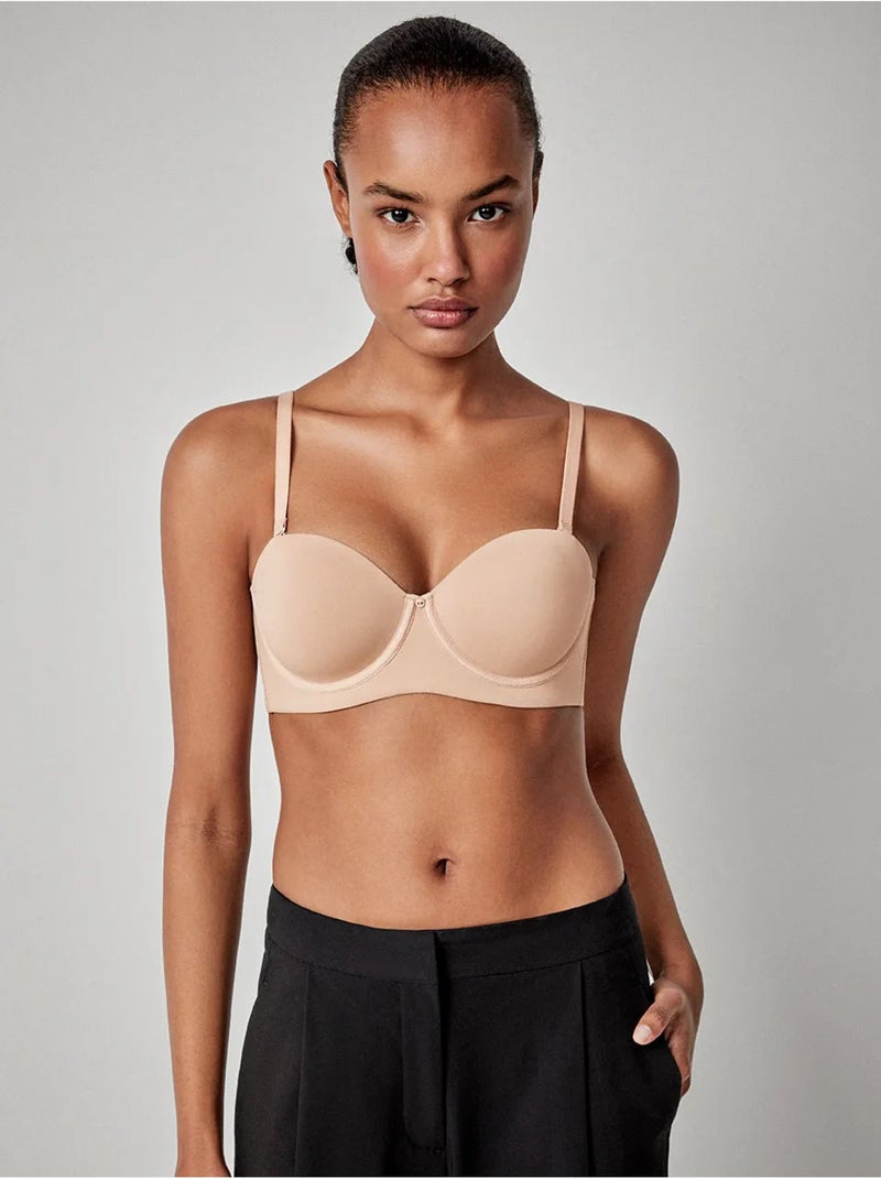 Soutien-gorge amovible capacité perfect stay Rose - Kiabi