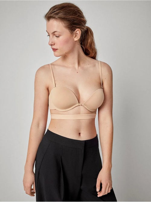 Soutien-gorge amovible décolleté extrême 50 positions - Kiabi