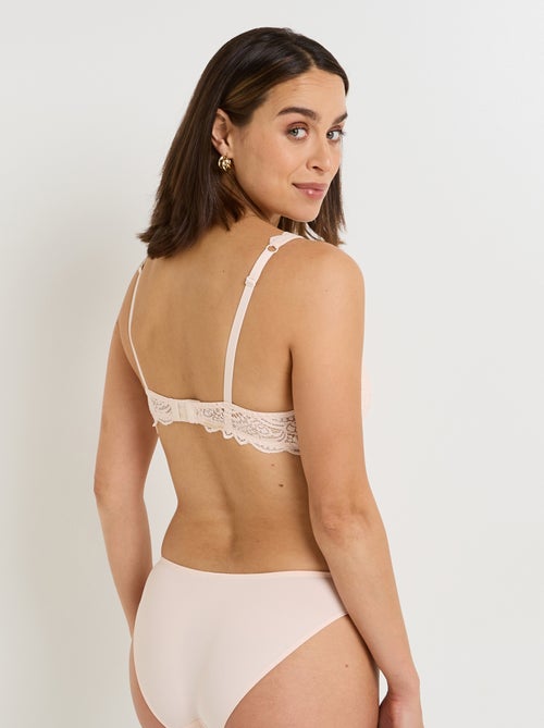 Soutien-gorge ampli foulard dentelle Dentelle - RougeGorge Lingerie - Kiabi Soutien-gorge ampli foulard dentelle Dentelle - RougeGorge Lingerie - Kiabi
