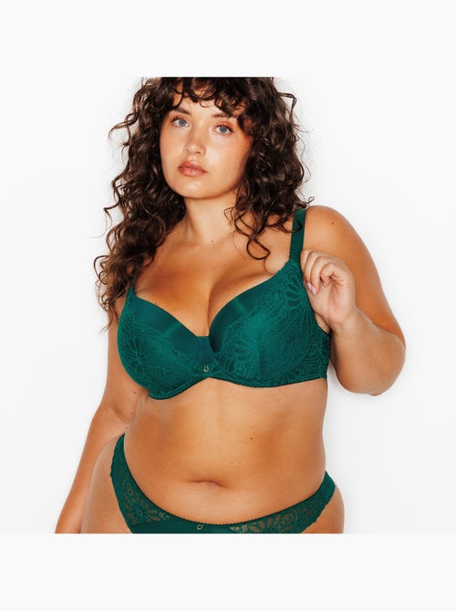 Soutien-gorge ampliforme dentelle jannel - rougegorge lingerie - Kiabi