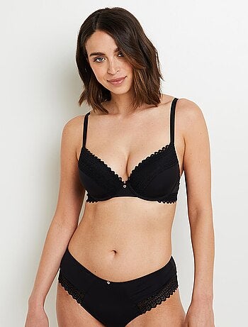Soutien-gorge ampliforme microfibre douce - rougegorge lingerie
