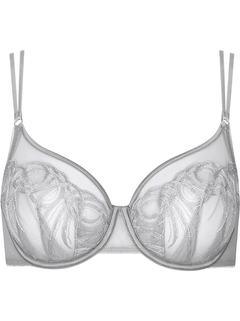 Soutien-gorge armaturé amaze Argent - Kiabi