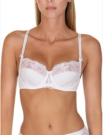 Soutien-gorge armaturé caroline blanc f, g