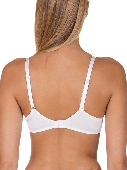 Soutien-gorge armaturé caroline blanc f, g - Kiabi Soutien-gorge armaturé caroline blanc f, g - Kiabi