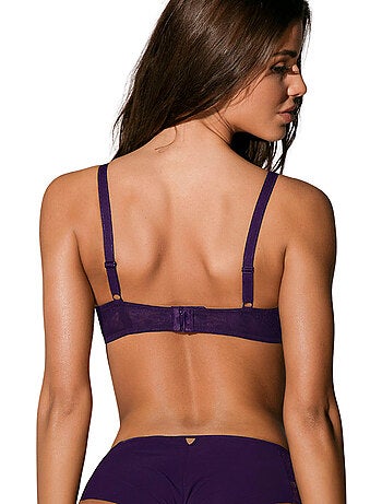 Soutien-gorge armaturé midnight violet
