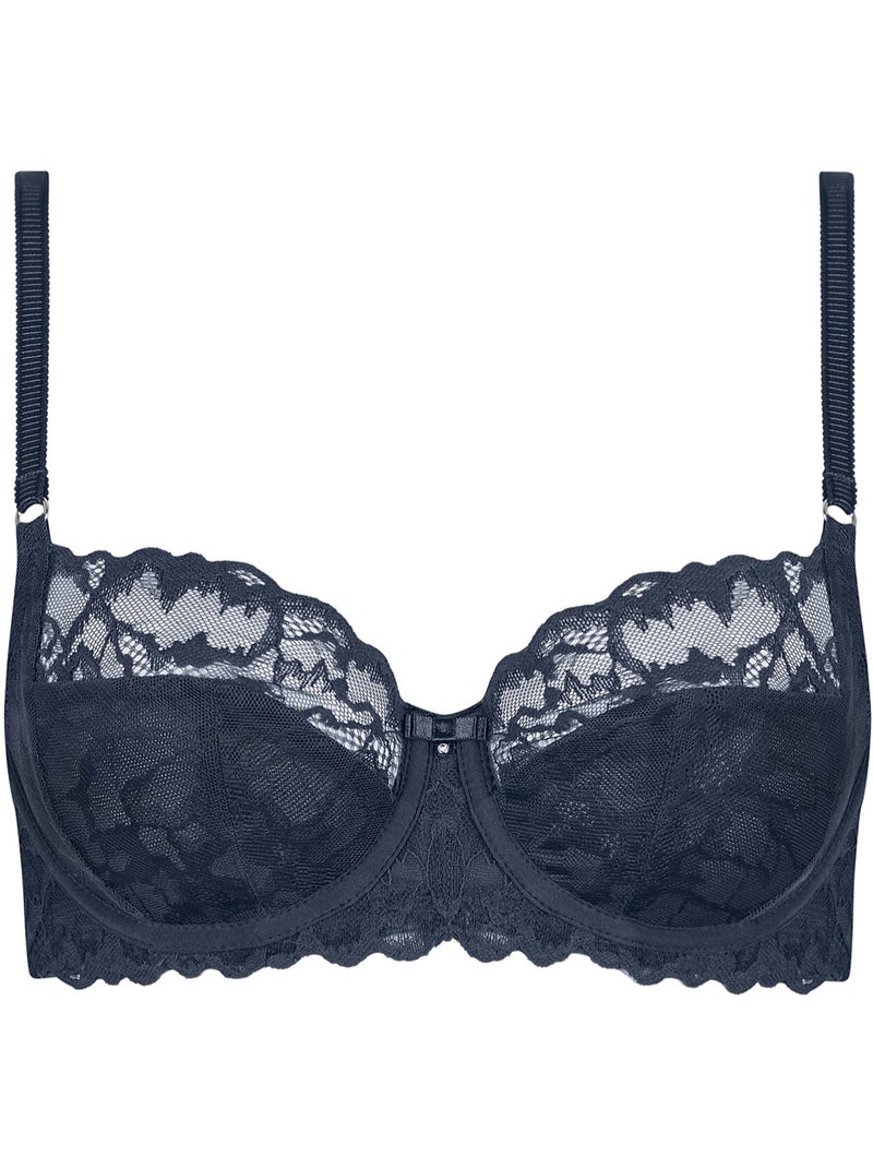 Soutien-gorge armaturé naty Bleu - Kiabi