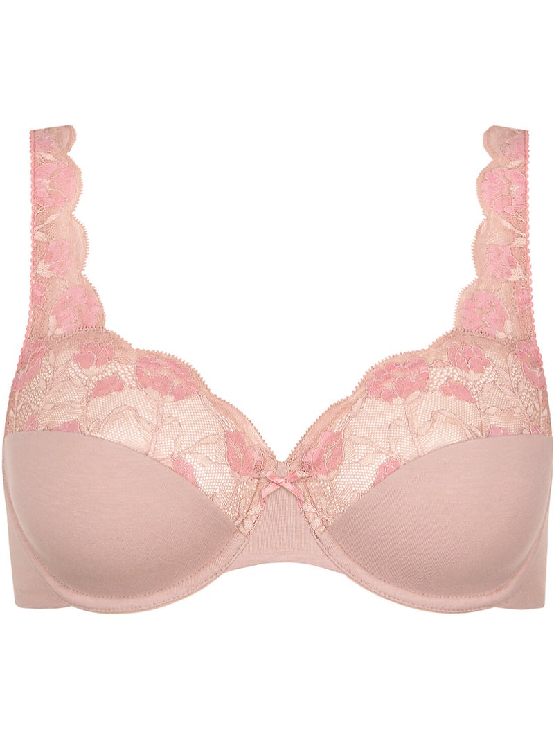 Soutien-gorge armaturé rainbow Rose - Kiabi