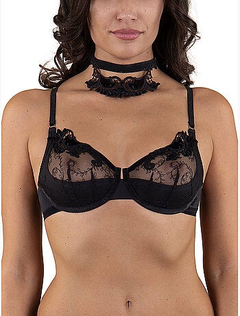 Soutien-gorge armaturé royal wish noir