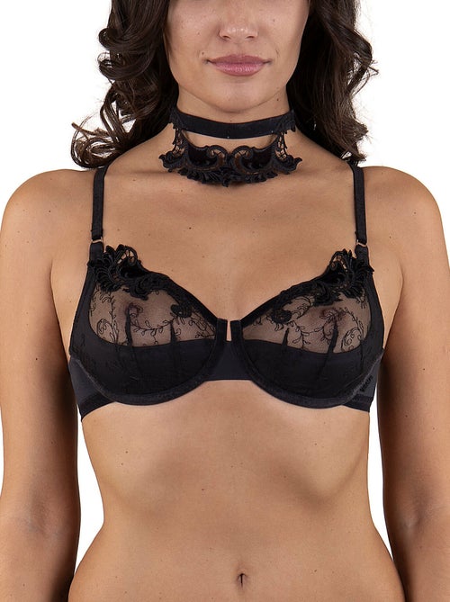 Soutien-gorge armaturé royal wish noir - Kiabi Soutien-gorge armaturé royal wish noir - Kiabi