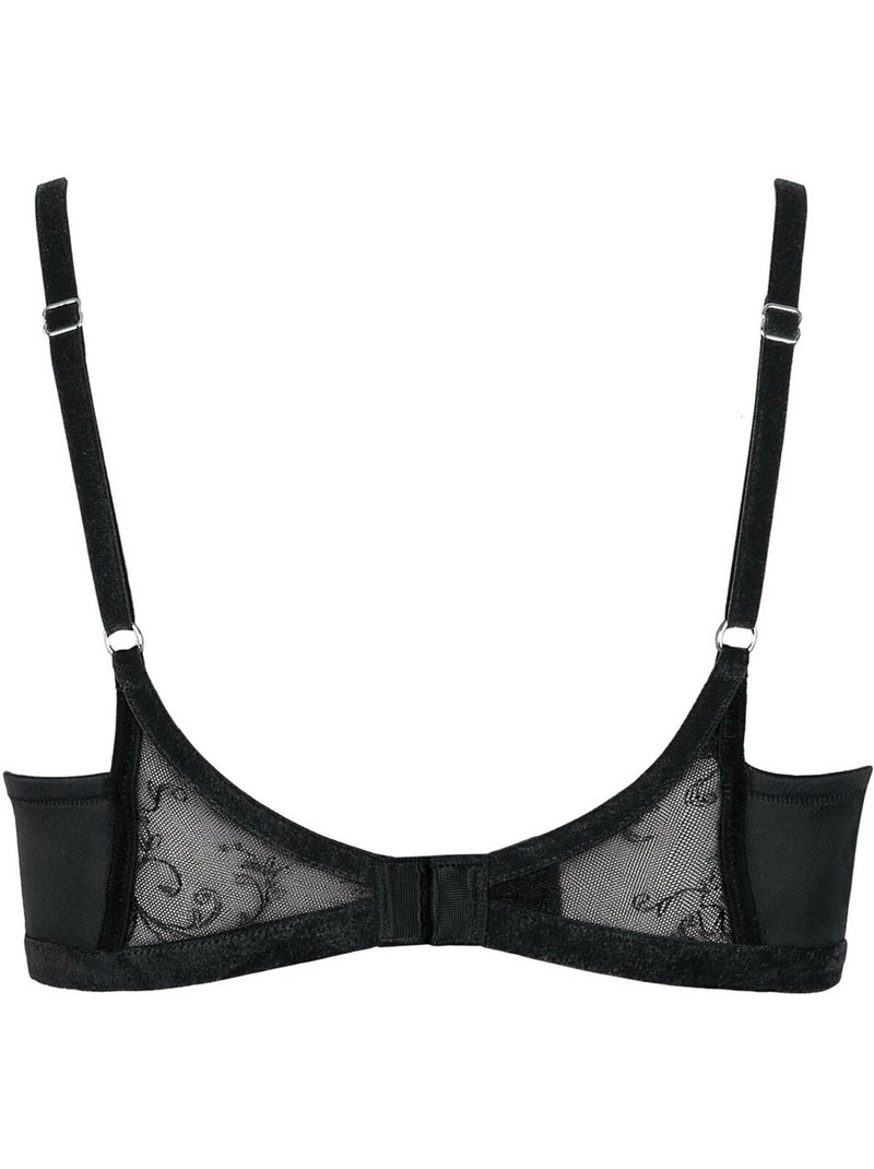 Soutien-gorge armaturé royal wish noir Noir - Kiabi