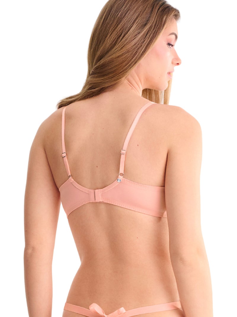 Soutien-gorge armaturé sugarlace Rose - Kiabi