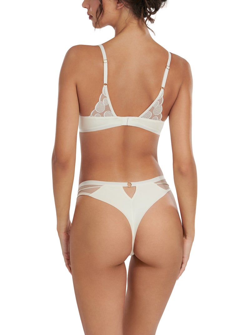 Soutien-gorge armaturé venus mariage Ecru - Kiabi