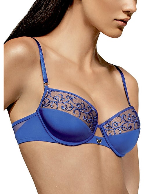 Soutien-gorge balconnet armaturé bluebell - Kiabi Soutien-gorge balconnet armaturé bluebell - Kiabi
