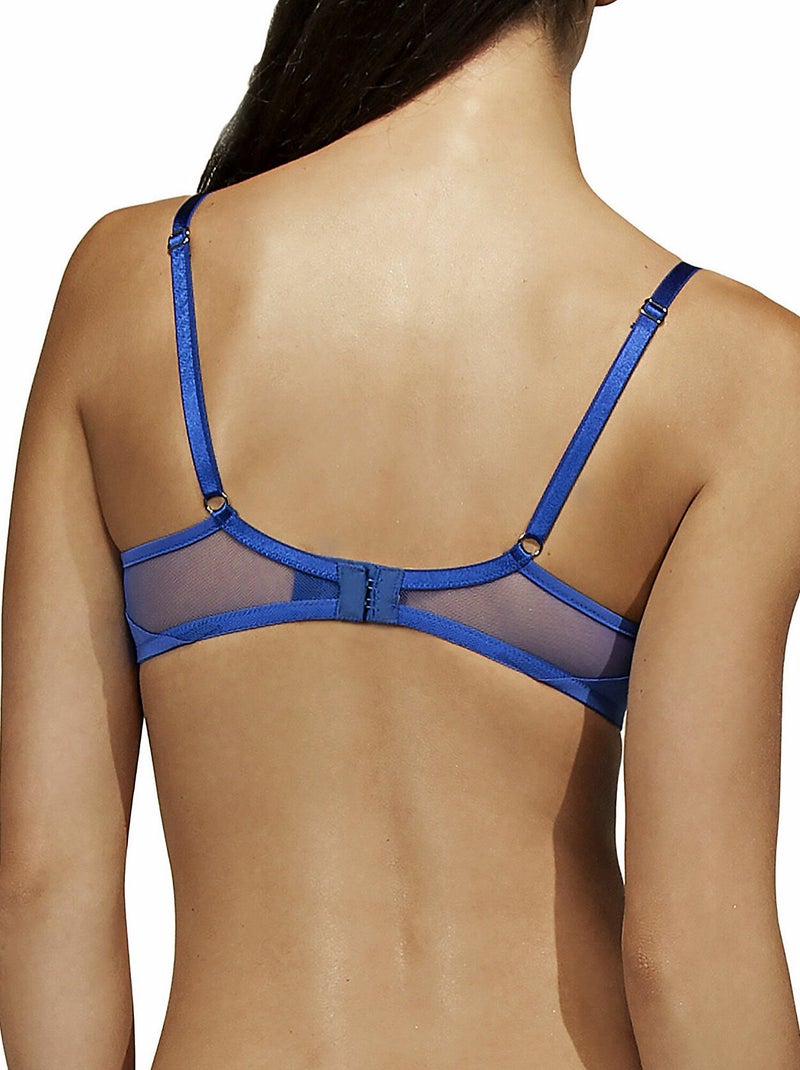 Soutien-gorge balconnet armaturé bluebell Bleu - Kiabi