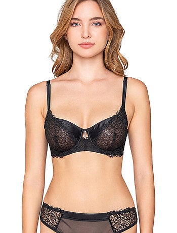 Soutien-gorge balconnet armaturé mystique