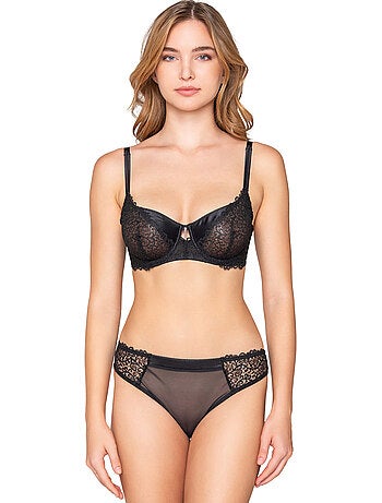 Soutien-gorge balconnet armaturé mystique