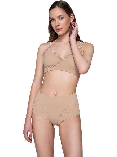 Soutien-gorge balconnet croisé sans armatures secret sense - Kiabi