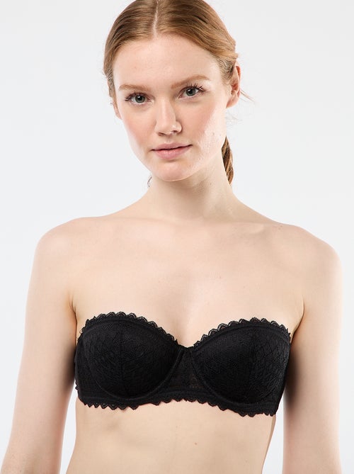 Soutien-gorge balconnet en dentelle - Kiabi