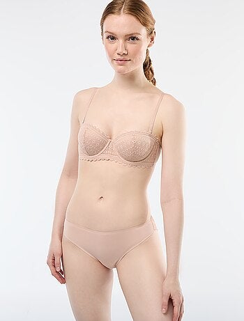 Soutien-gorge balconnet en dentelle