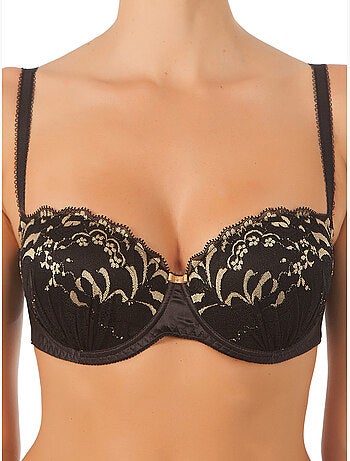 Soutien-gorge balconnet non-préformé samara