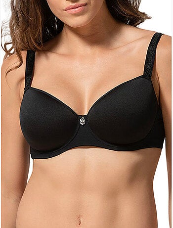 Soutien-gorge balconnet préformé celebration noir