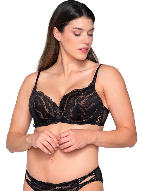 Soutien-gorge balconnet préformé flirt - Kiabi Soutien-gorge balconnet préformé flirt - Kiabi