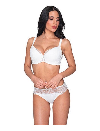 Soutien-gorge balconnet préformé melody mariage