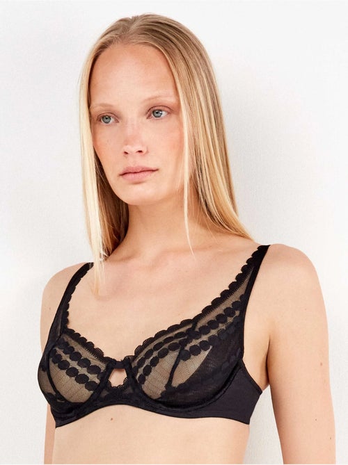 Soutien-gorge balconnet sans rembourrage - Kiabi