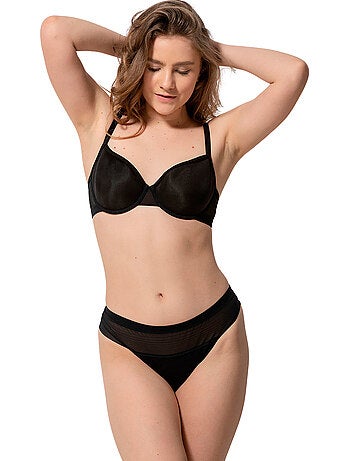 Soutien-gorge balconnet spacer lust noir