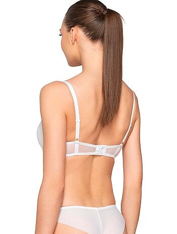 Soutien-gorge balconnet trois-quarts pearl