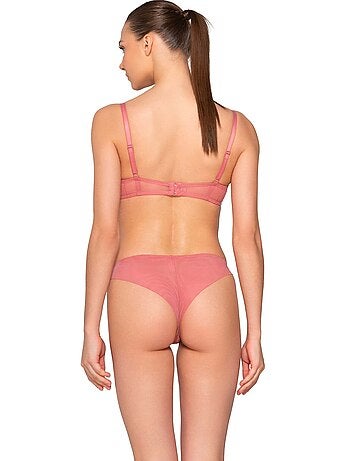 Soutien-gorge balconnet trois-quarts pearl
