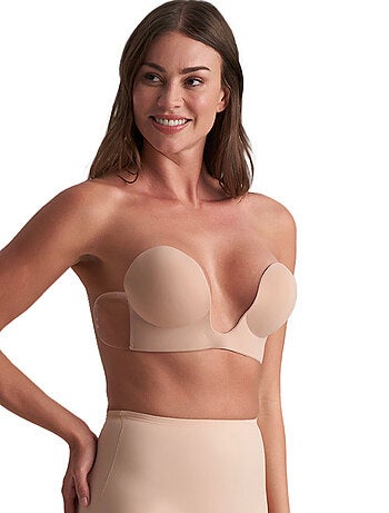 Soutien-gorge bandeau adhésif sans coutures u-style