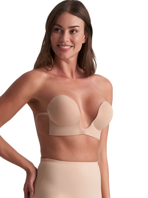 Soutien-gorge bandeau adhésif sans coutures u-style - Kiabi Soutien-gorge bandeau adhésif sans coutures u-style - Kiabi