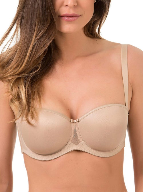 Soutien-gorge bandeau adriana peau - Kiabi Soutien-gorge bandeau adriana peau - Kiabi