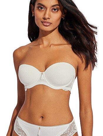 Soutien-gorge bandeau armaturé préformé matilda mariage