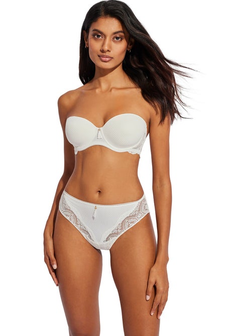 Soutien-gorge bandeau armaturé préformé matilda mariage - Kiabi Soutien-gorge bandeau armaturé préformé matilda mariage - Kiabi