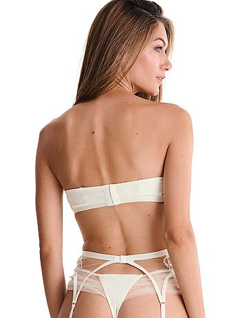 Soutien-gorge bandeau balconnet multipositions miracle mariage