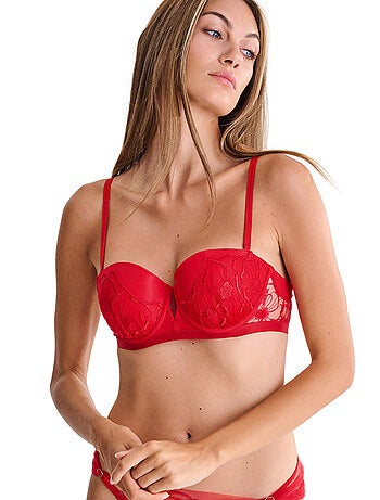 Soutien-gorge bandeau balconnet multipositions miracle