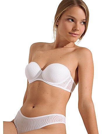 Soutien-gorge bandeau balconnet préformé nikki