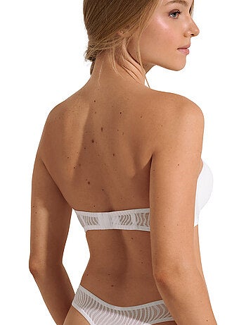 Soutien-gorge bandeau balconnet préformé nikki