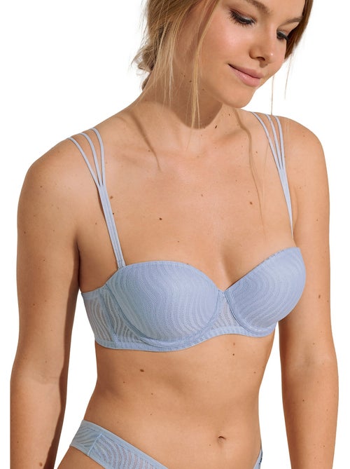 Soutien-gorge bandeau balconnet préformé nikki - Kiabi Soutien-gorge bandeau balconnet préformé nikki - Kiabi