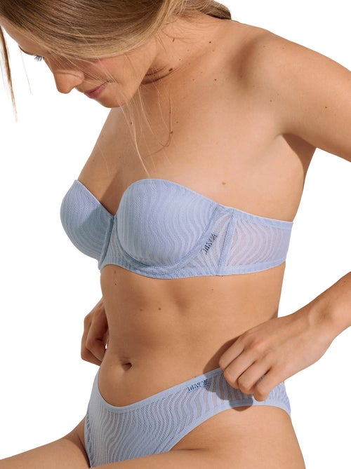 Soutien-gorge bandeau balconnet préformé nikki - Kiabi Soutien-gorge bandeau balconnet préformé nikki - Kiabi