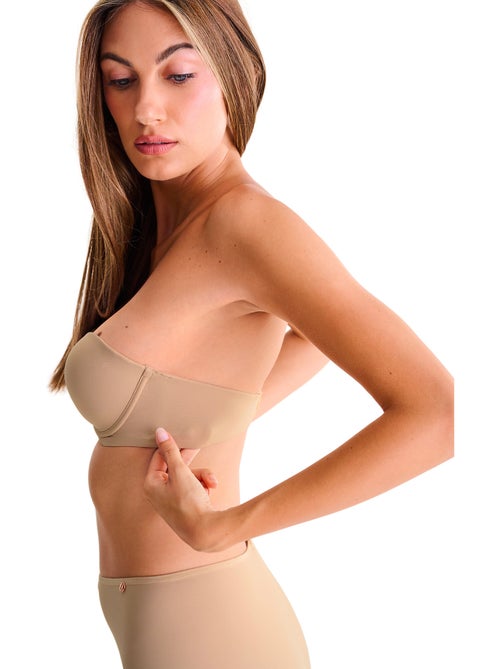 Soutien-gorge bandeau balconnet sophia - Kiabi Soutien-gorge bandeau balconnet sophia - Kiabi