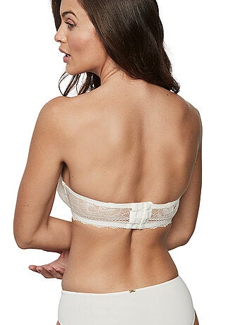 Soutien-gorge bandeau bustier agatha mariage