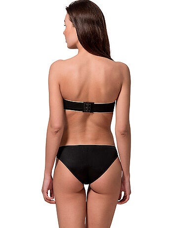 Soutien-gorge bandeau décolleté miracle one noir