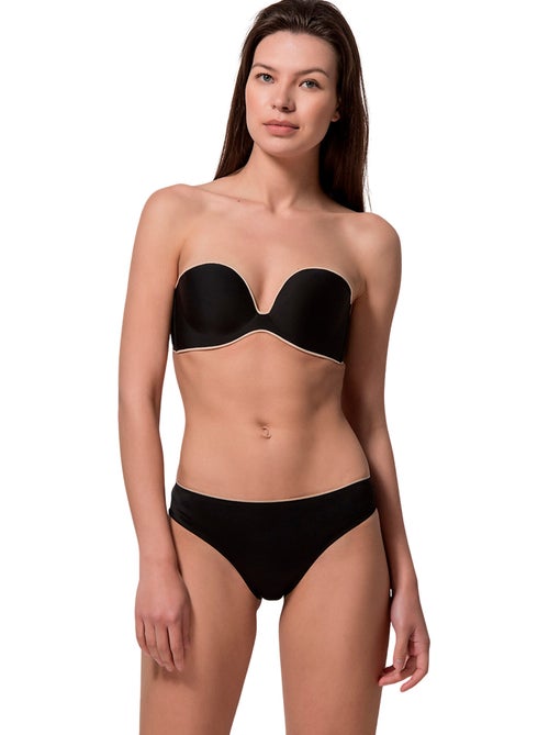 Soutien-gorge bandeau décolleté miracle one noir - Kiabi Soutien-gorge bandeau décolleté miracle one noir - Kiabi