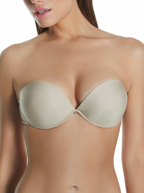 Soutien-gorge bandeau double push-up armature unique etna - Kiabi Soutien-gorge bandeau double push-up armature unique etna - Kiabi