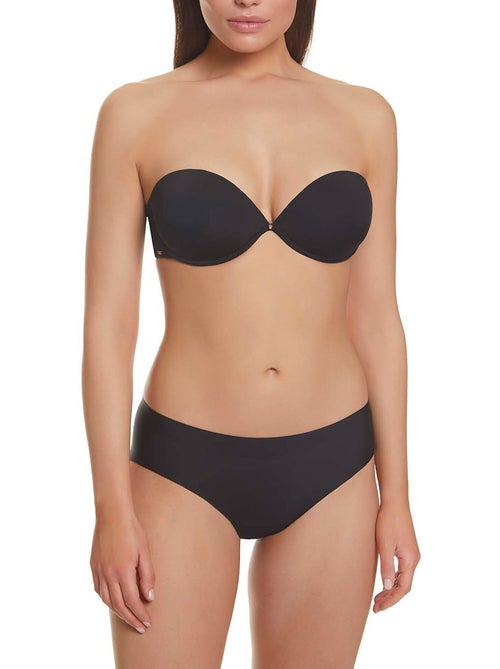 Soutien-gorge bandeau double push-up armature unique etna - Kiabi Soutien-gorge bandeau double push-up armature unique etna - Kiabi