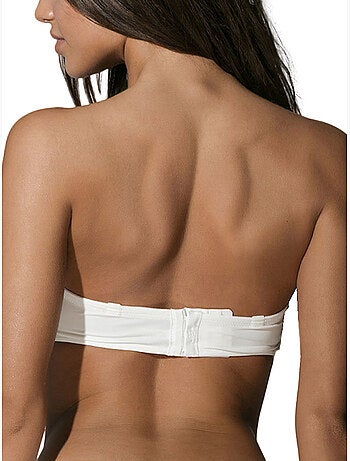 Soutien-gorge bandeau honeymoon mariage ivoire