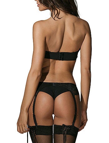 Soutien-gorge bandeau honeymoon noir